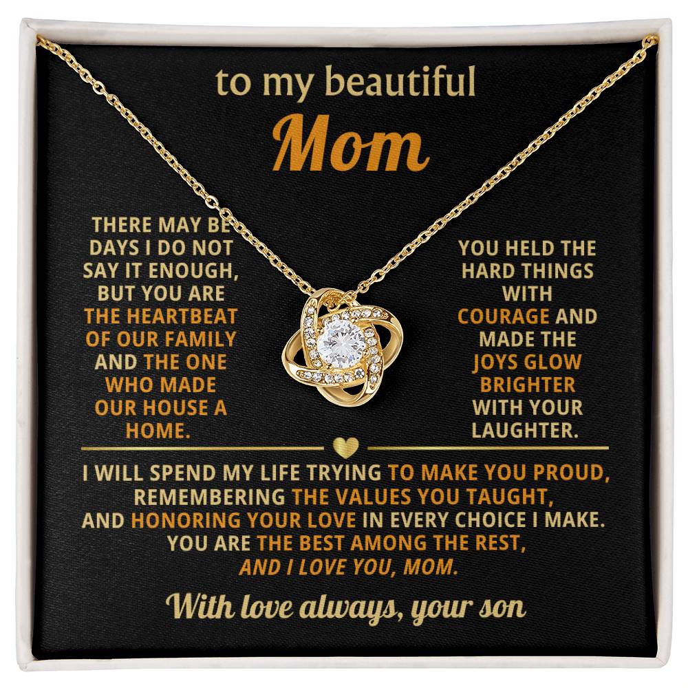 To My Mom, You are the best among the rest, and I love you
