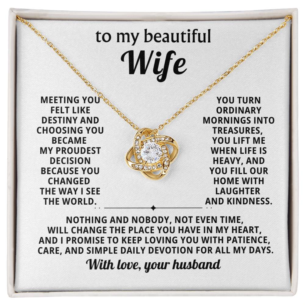 To my beautiful Wife, Meeting you felt like destiny and choosing you became my proudest decision