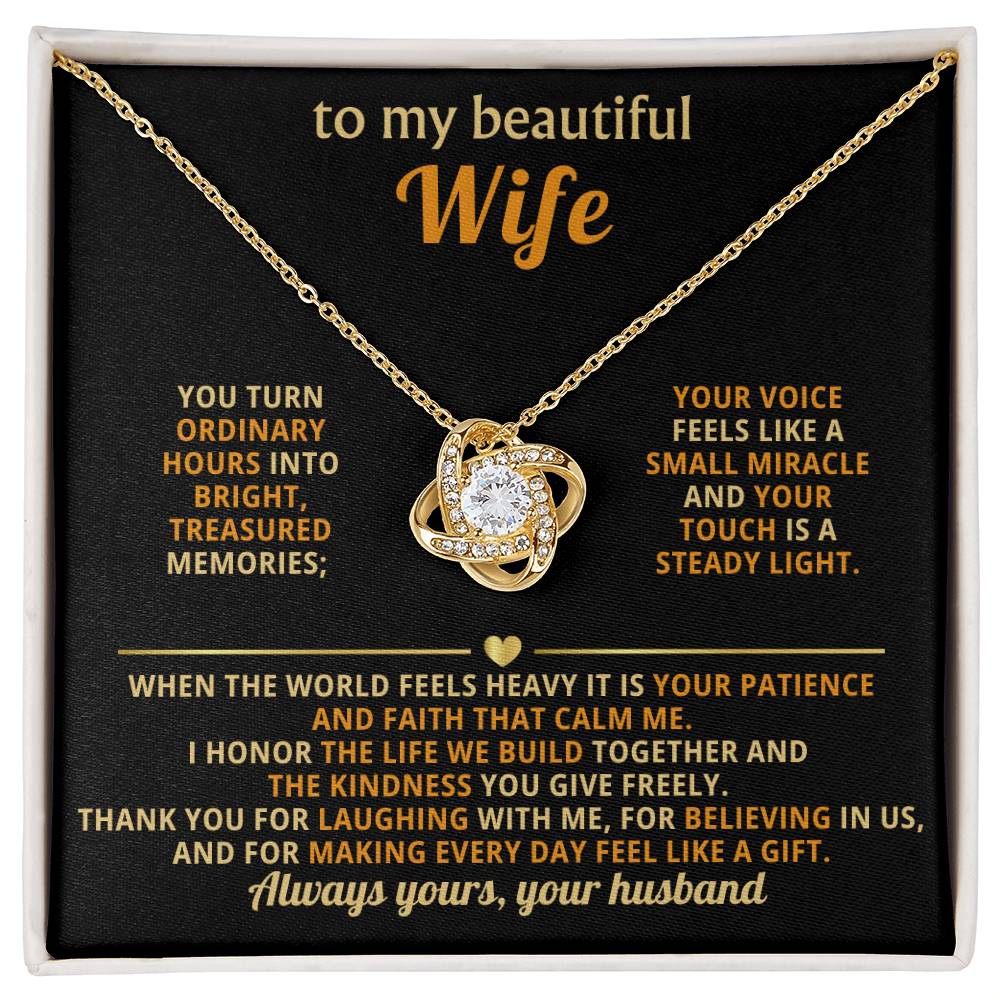 To my beautiful Wife, You turn ordinary hours into bright, treasured memories