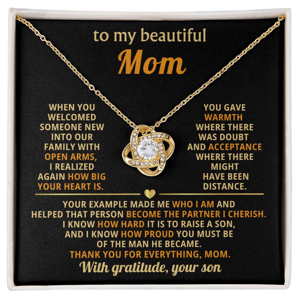 To My Mom, Your example made me who I am