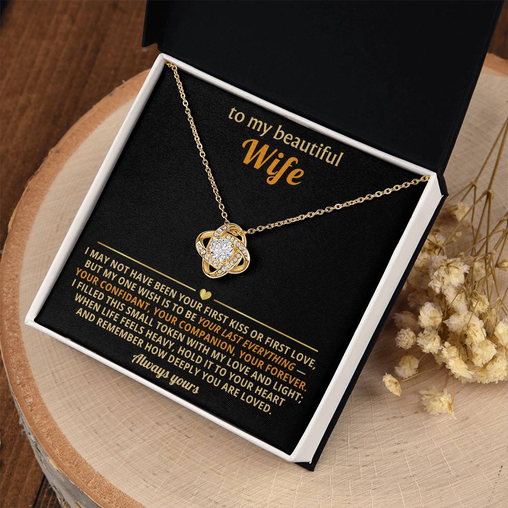 To my beautiful Wife, I filled this small token with my love and light