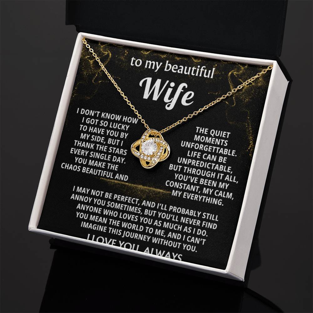 To My Wife, You make my life beautiful.