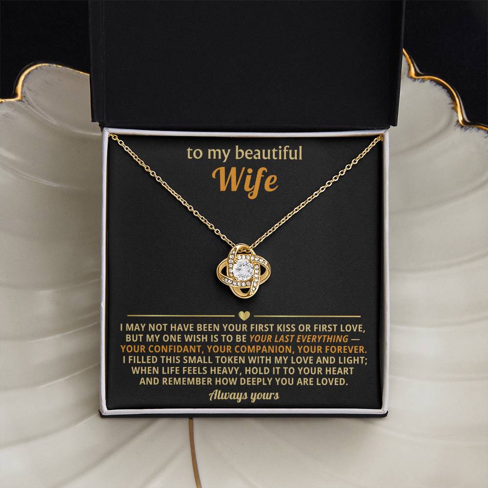 To my beautiful Wife, I filled this small token with my love and light