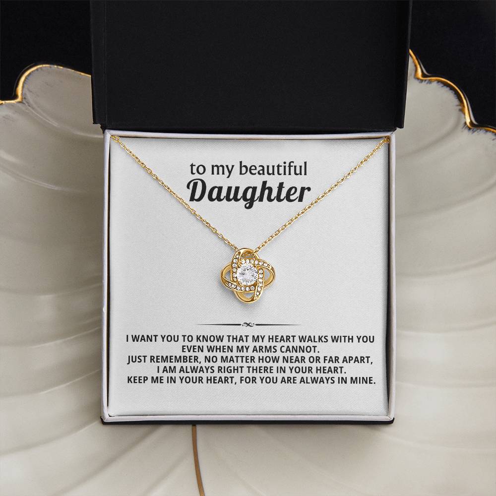 To my beautiful Daughter, Keep me in your heart, for you are always in mine.