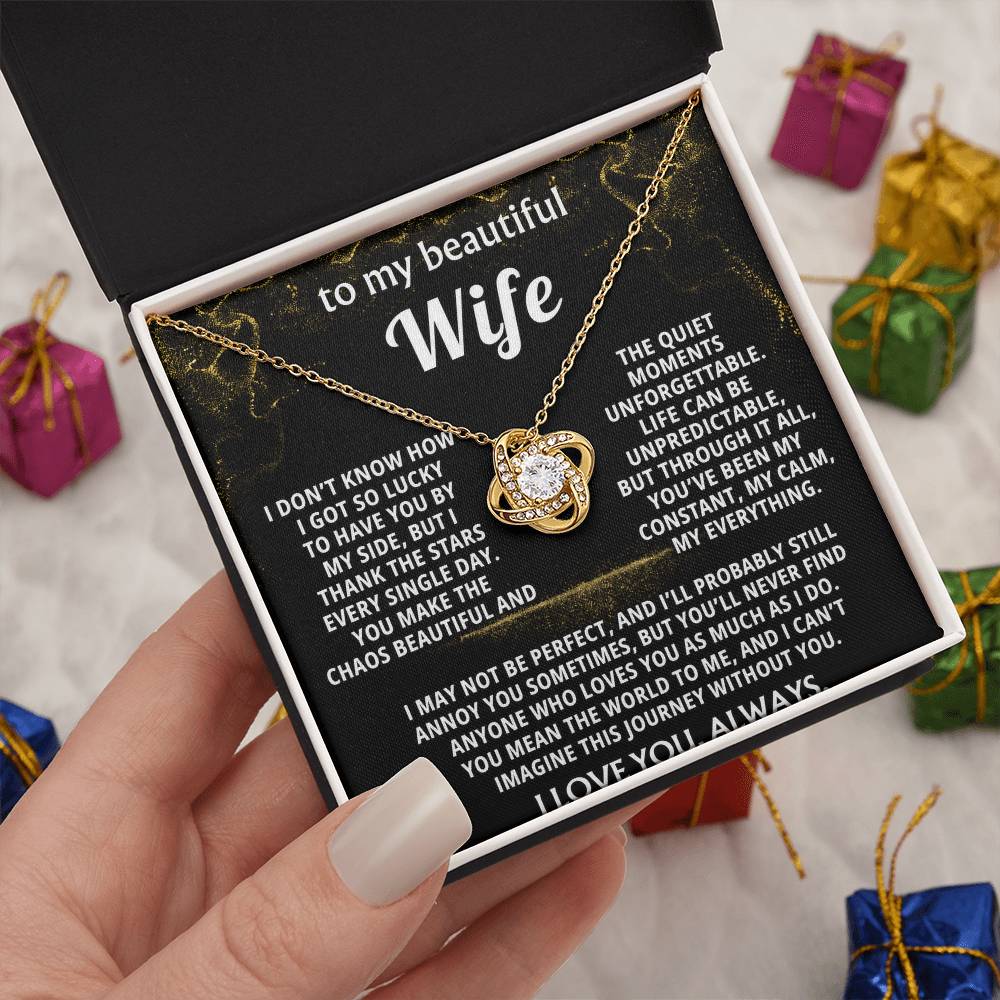 To My Wife, You make my life beautiful.