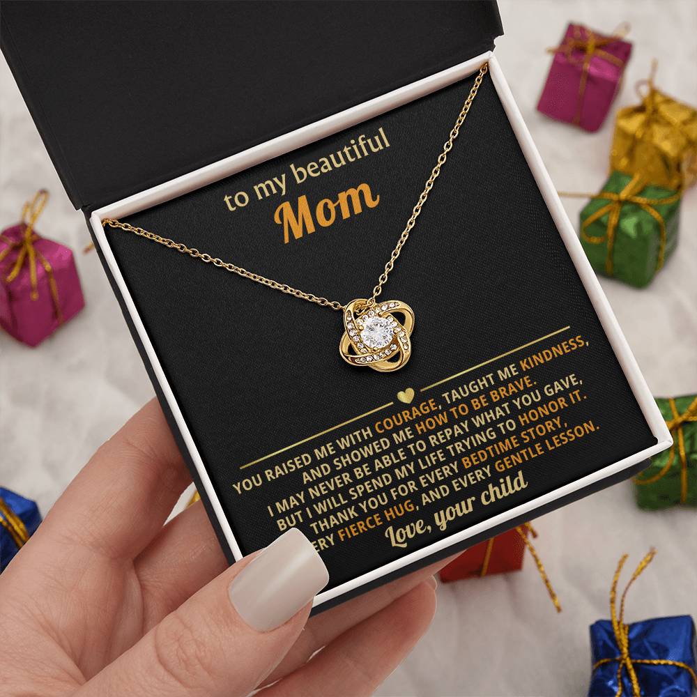 To my beautiful Mom, I may never be able to repay what you gave