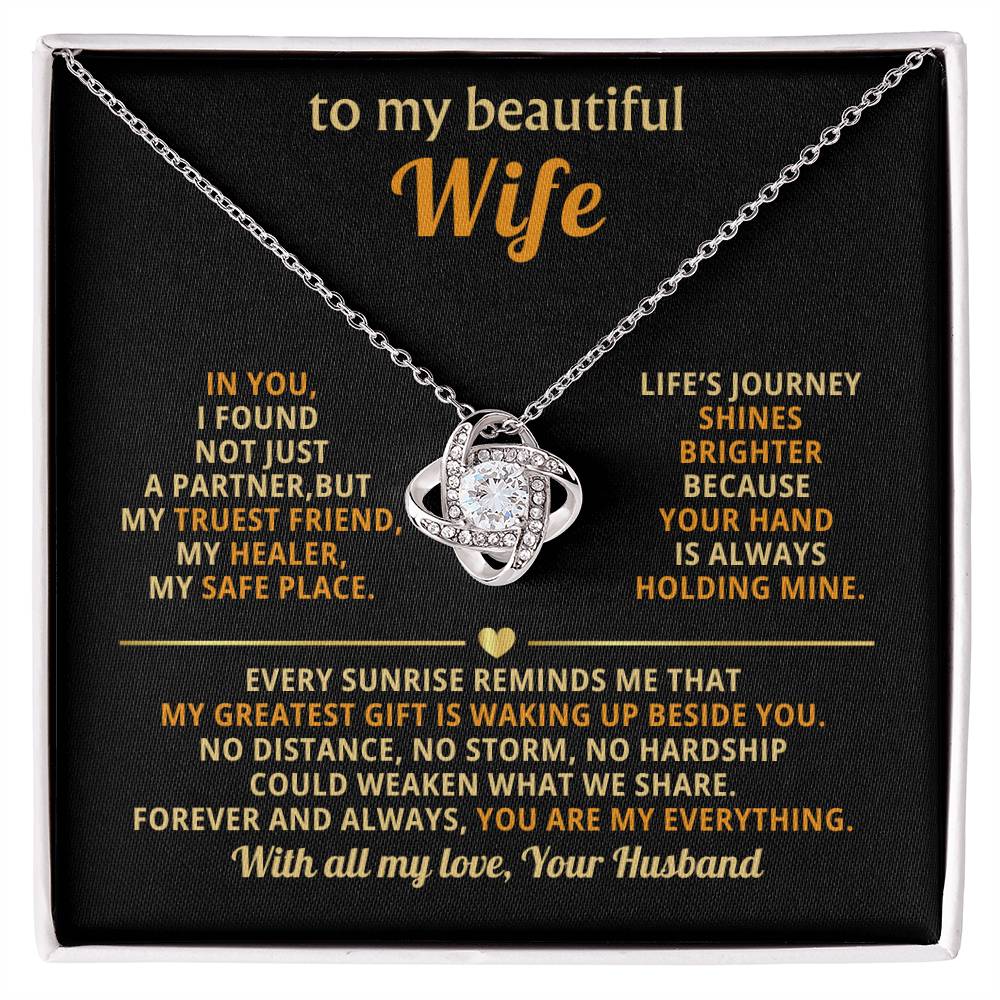 To my beautiful Wife, I found not just a partner, but my truest friend, my healer, my safe place