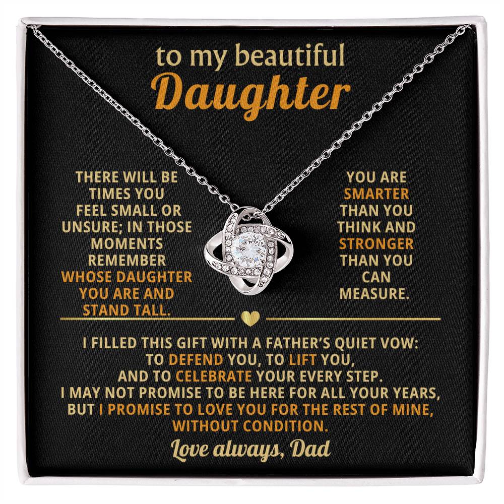 To my beautiful Daughter, You are smarter than you think and stronger than you can measure