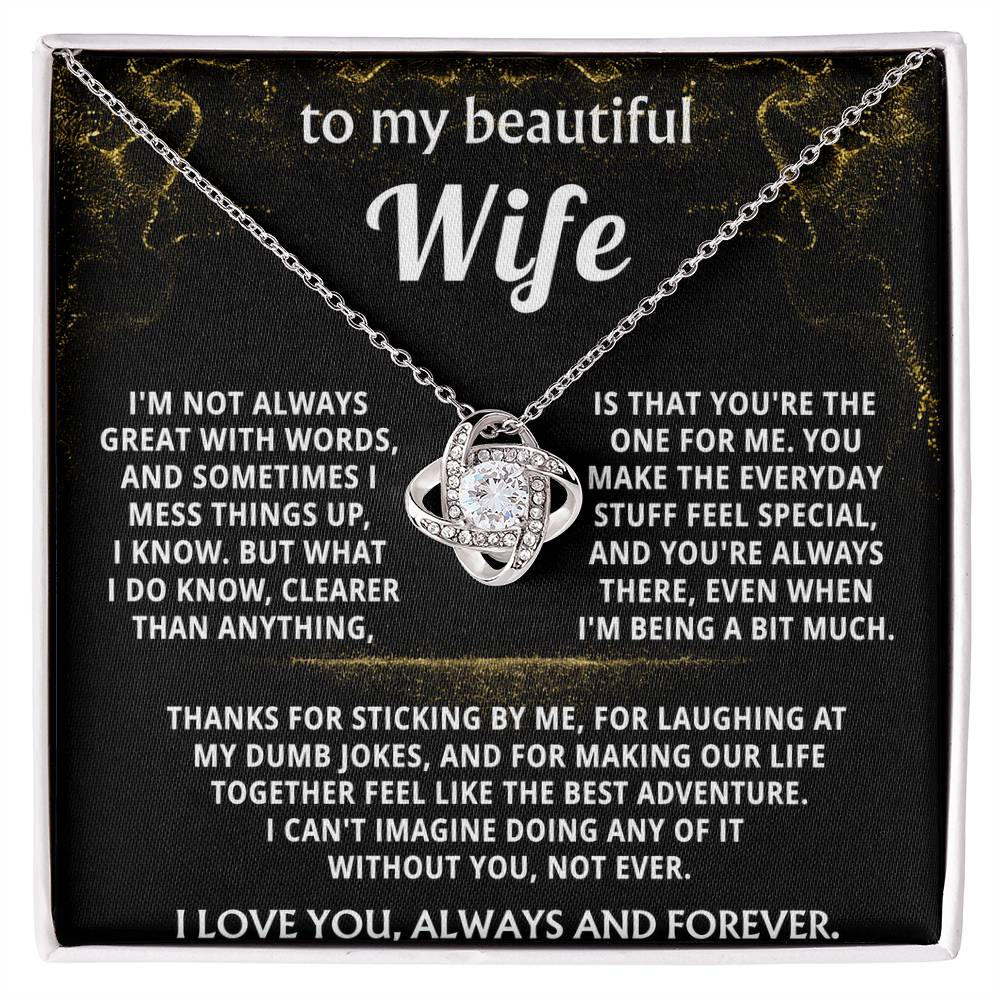 To My Wife, You make everyday feel like an adventure.