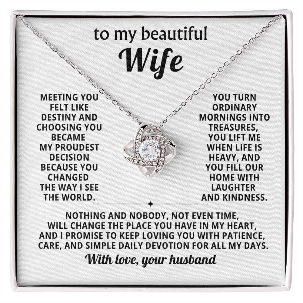 To my beautiful Wife, Meeting you felt like destiny and choosing you became my proudest decision