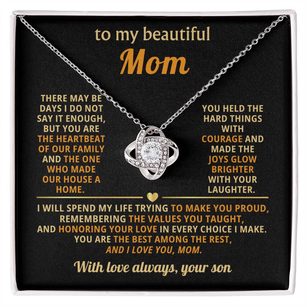 To My Mom, You are the best among the rest, and I love you