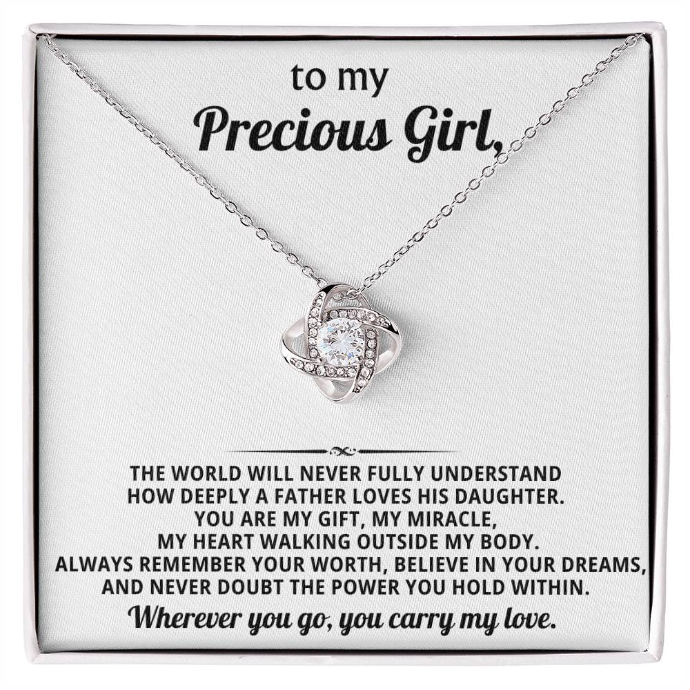 My Precious Girl, You are my gift, my miracle