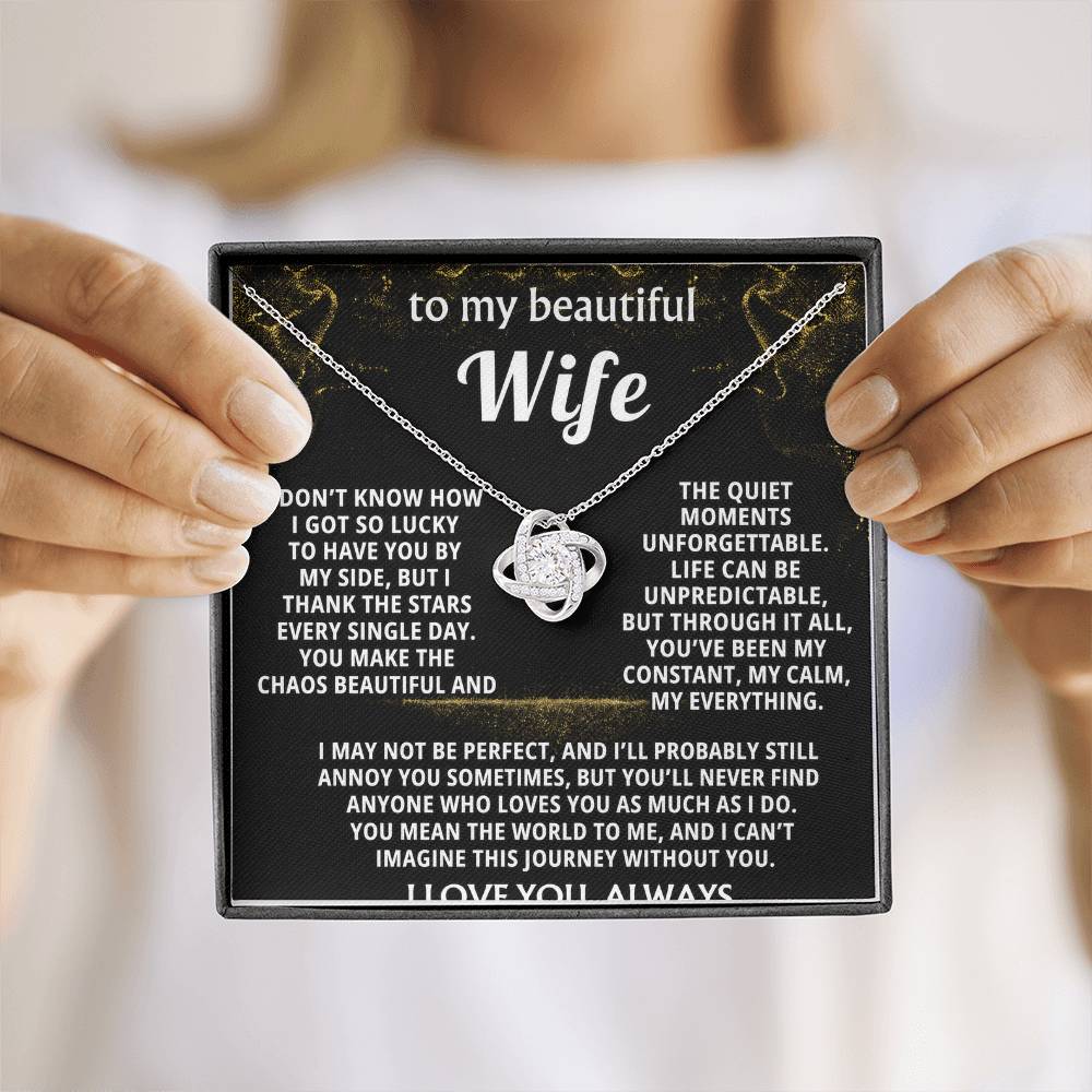 To My Wife, You make my life beautiful.