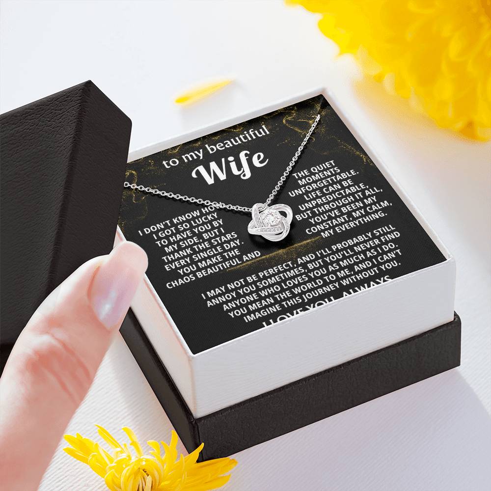 To My Wife, You make my life beautiful.
