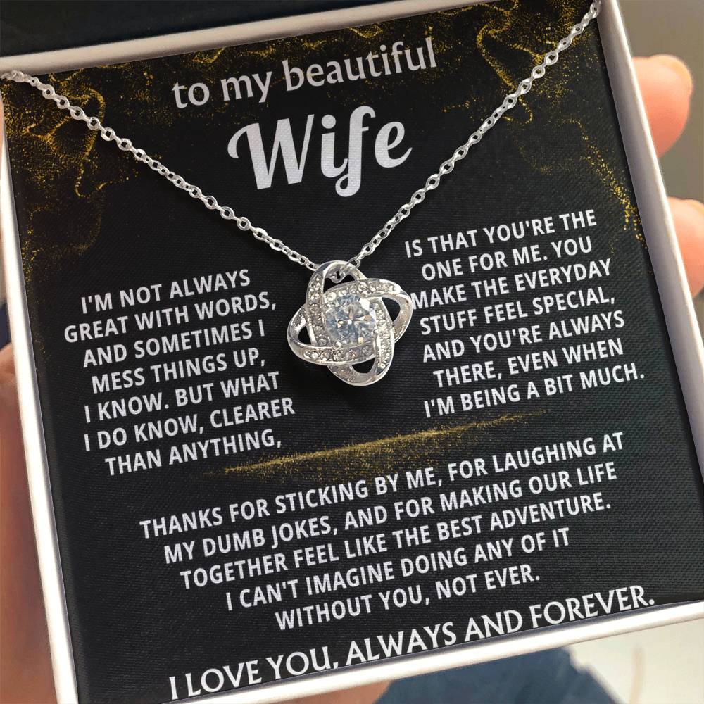 To My Wife, You make everyday feel like an adventure.