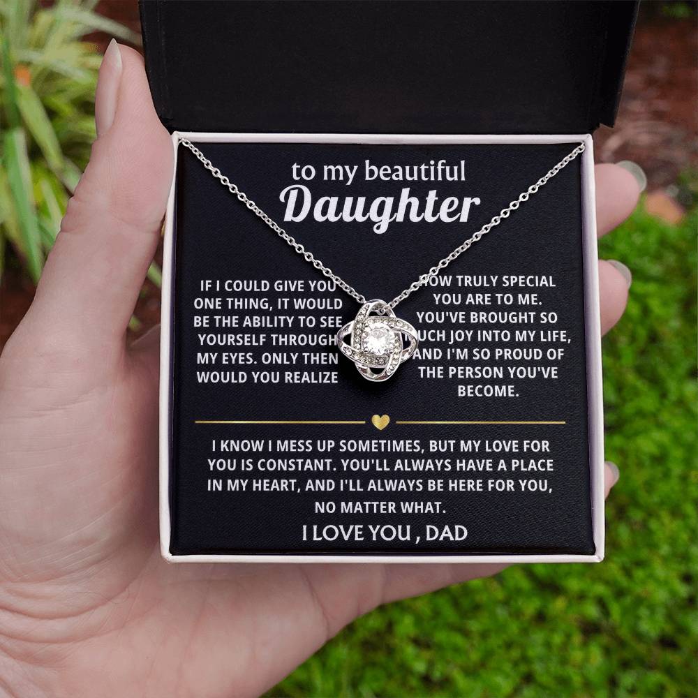 To My Beautiful Daughter, You'll always be in my heart.