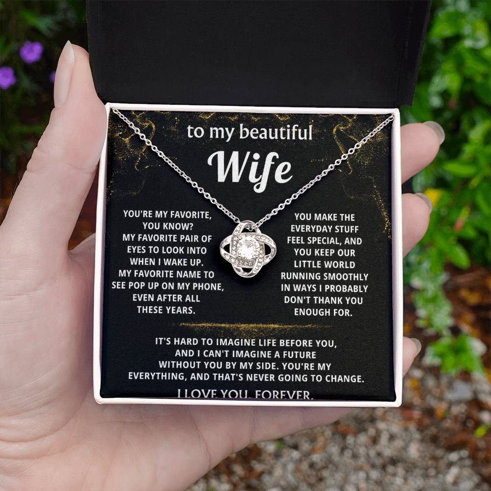 To My Wife, You are my everything, always.