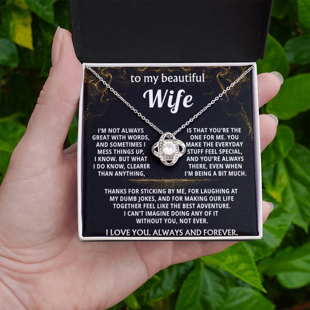 To My Wife, You make everyday feel like an adventure.