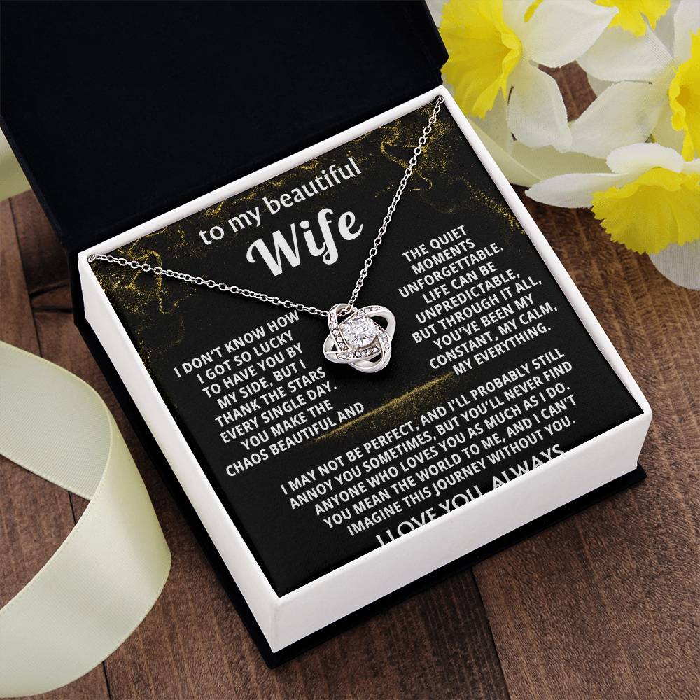To My Wife, You make my life beautiful.