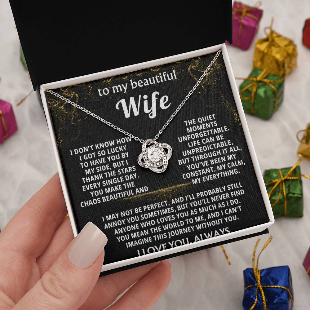 To My Wife, You make my life beautiful.
