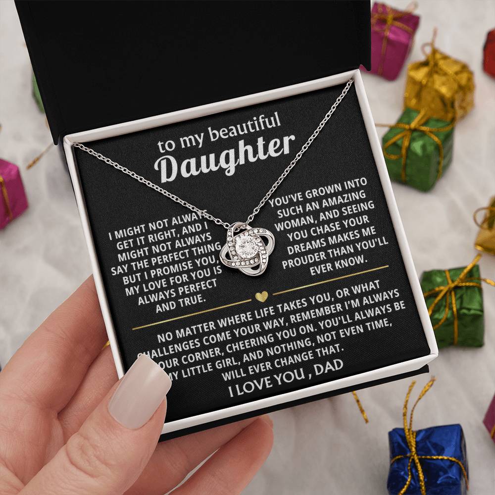 To My Beautiful Daughter, You'll always be my little girl.