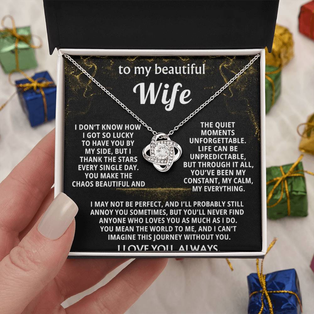 To My Wife, You make my life beautiful.