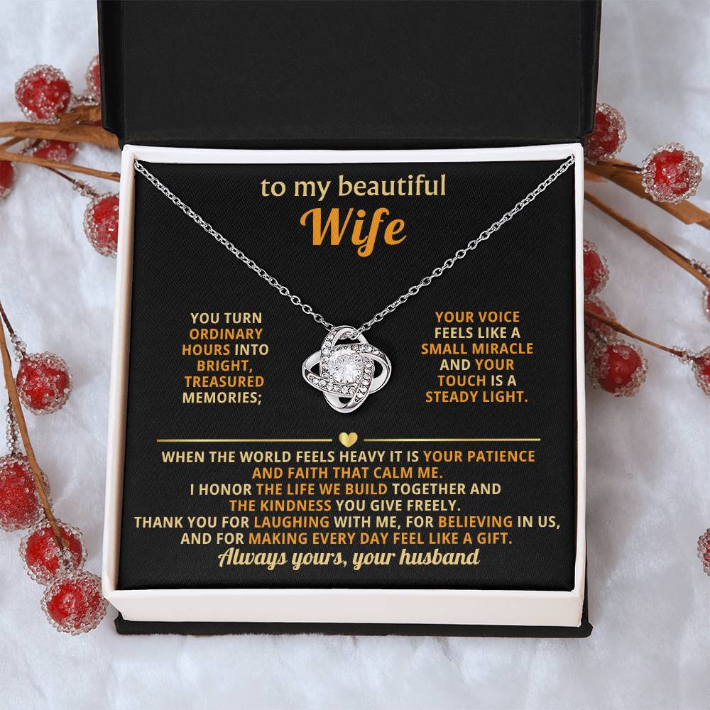 To my beautiful Wife, You turn ordinary hours into bright, treasured memories