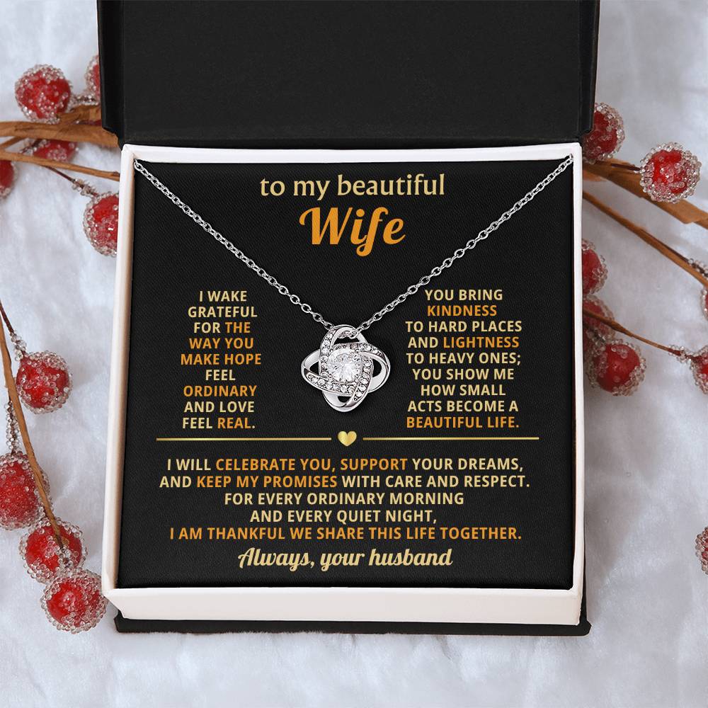 To my beautiful Wife, I wake grateful for the way you make hope feel ordinary and love feel real