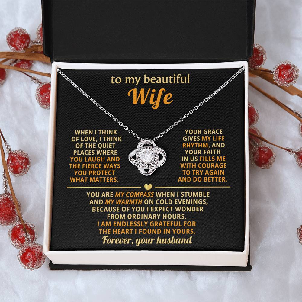 To my beautiful Wife, Your grace gives my life rhythm