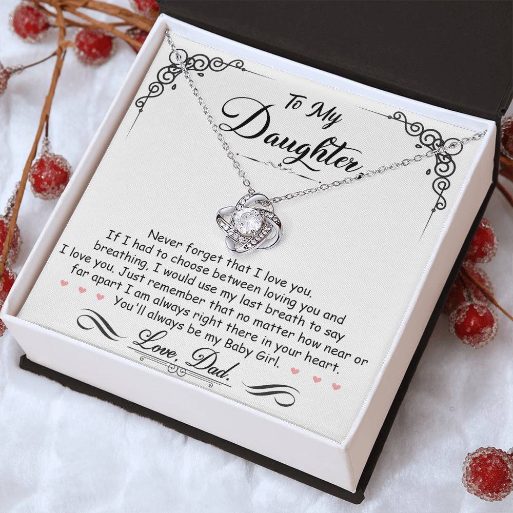 To My Daughter, I'm Always Right Here In Your Heart