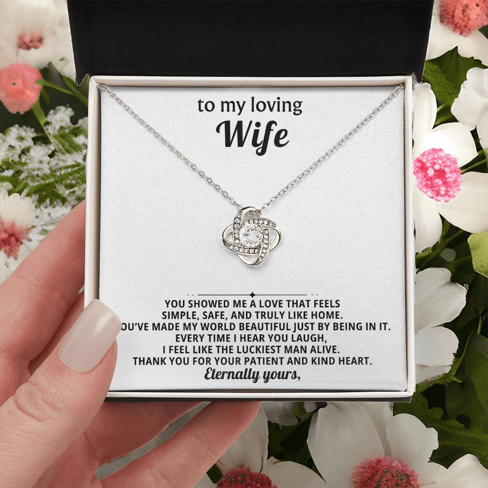 To my loving wife,You showed me a love that feels simple