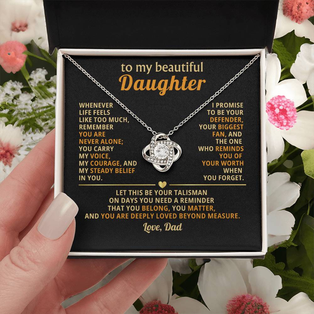 To my beautiful Daughter, I promise to be your defender, your biggest fan