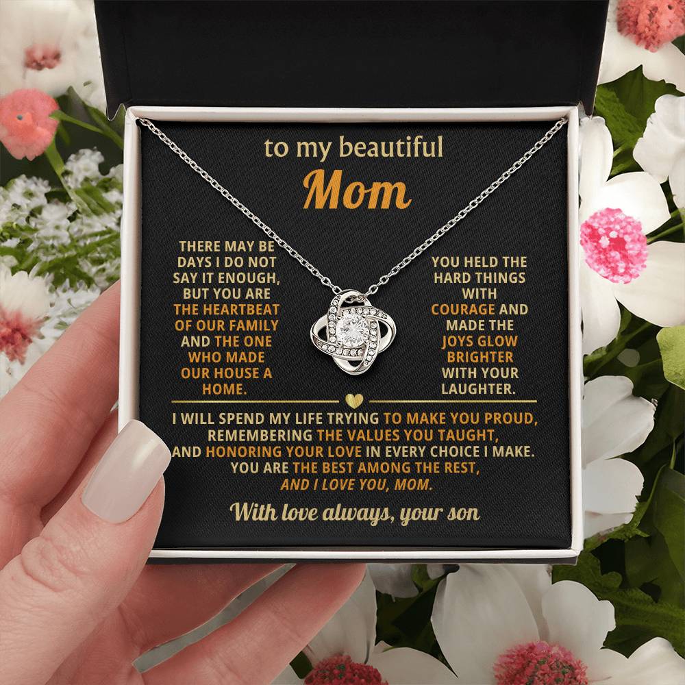 To My Mom, You are the best among the rest, and I love you