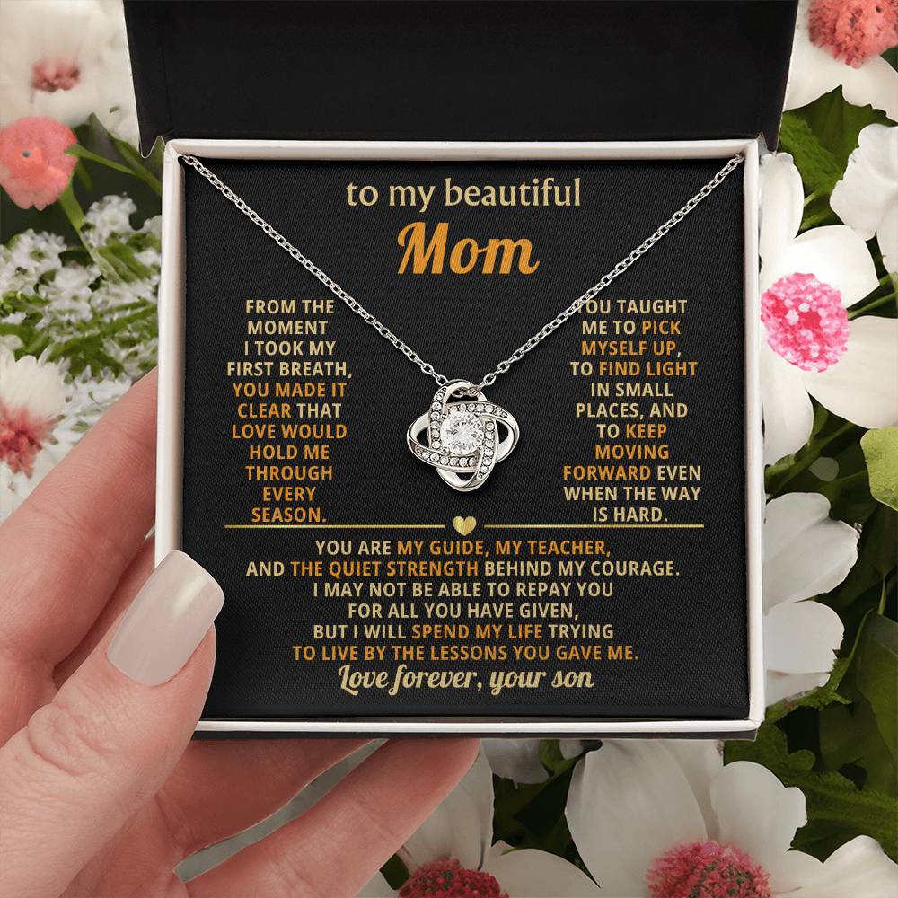 To My Mom, You are my guide, my teacher, and the quiet strength behind my courage