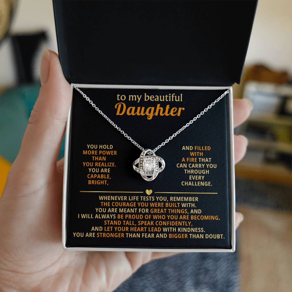 To my beautiful Daughter, You hold more power than you realize
