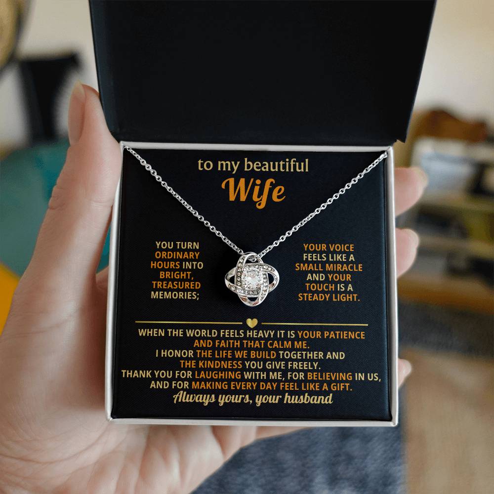 To my beautiful Wife, You turn ordinary hours into bright, treasured memories