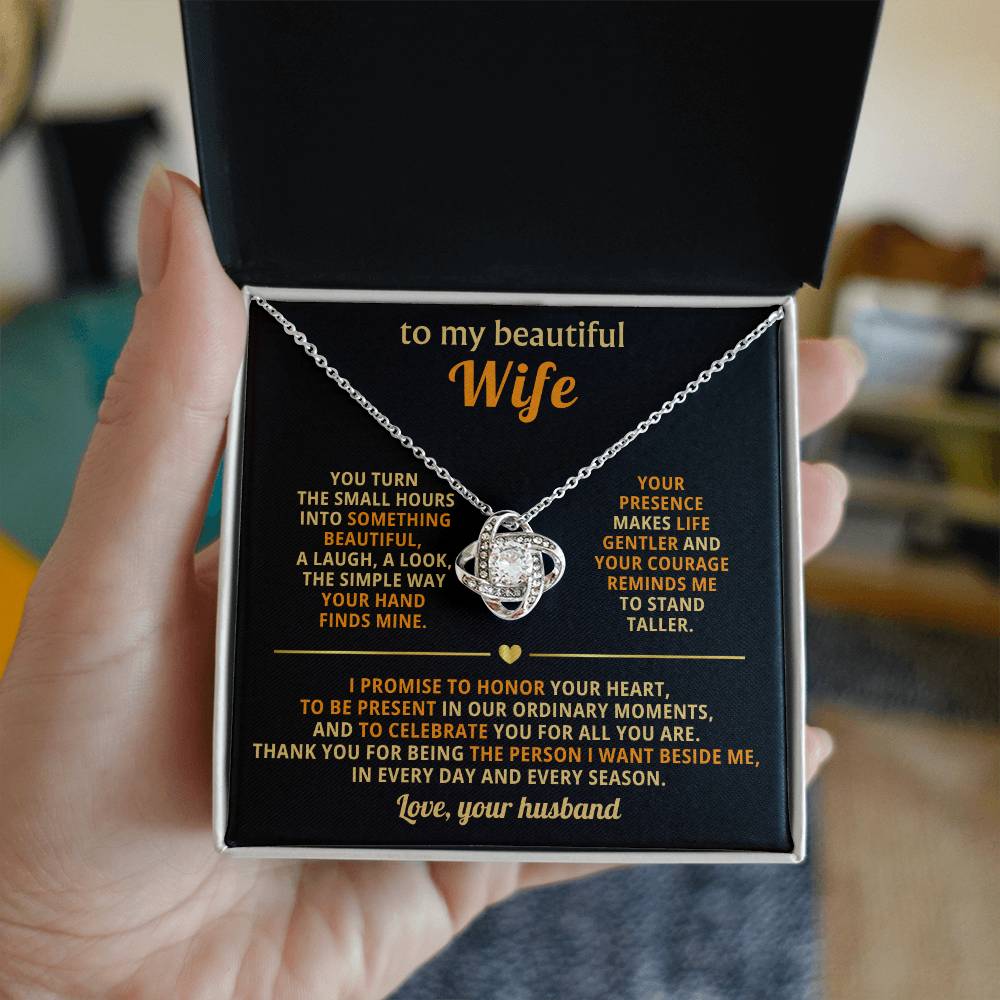 To my beautiful Wife, You turn the small hours into something beautiful