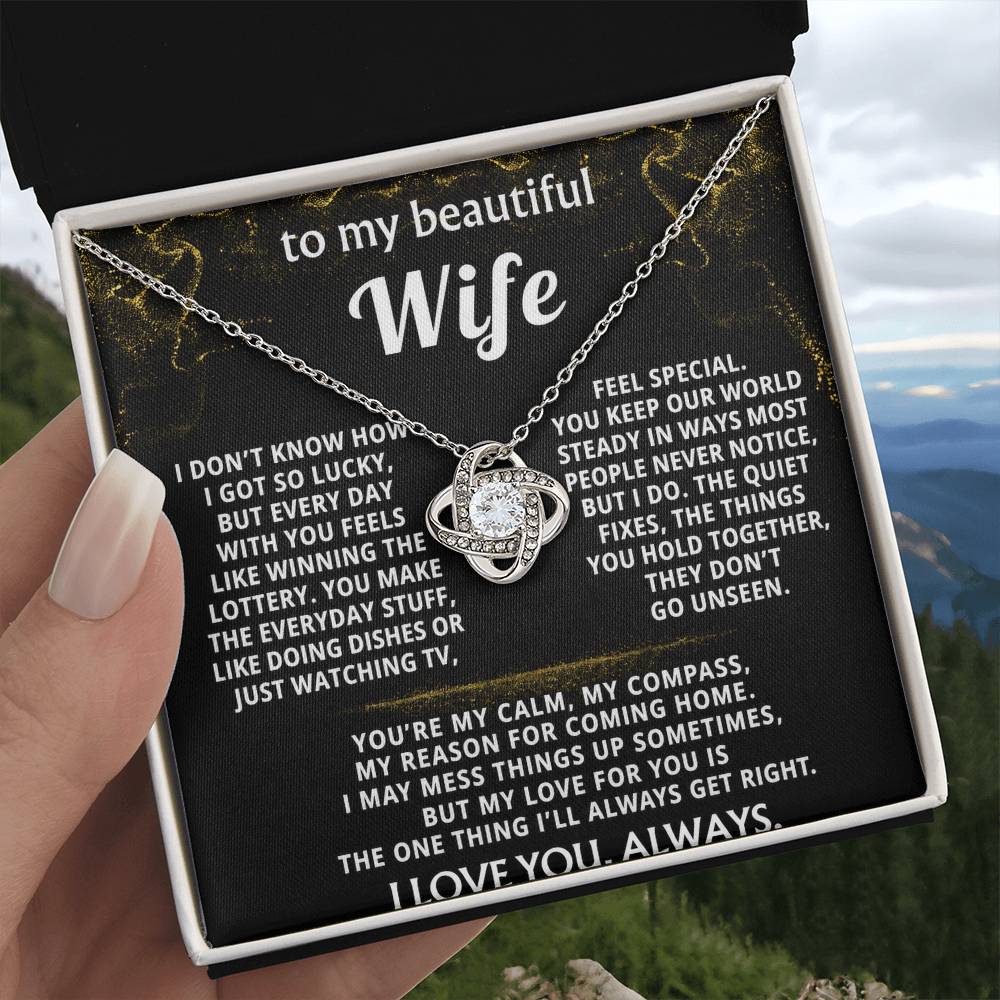 To My Wife, You are my everything, my love.