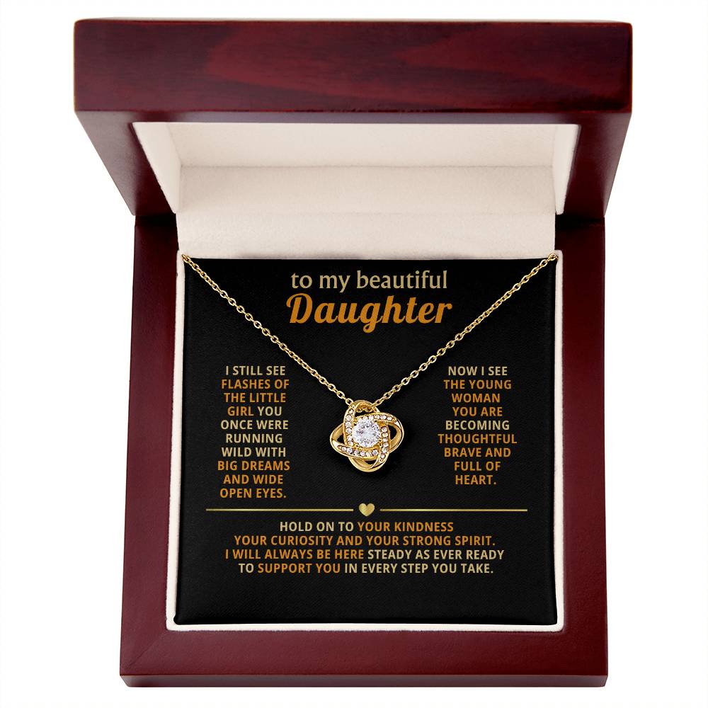 To my beautiful Daughter,I will always be here steady as ever ready to support you