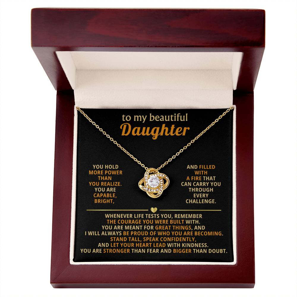 To my beautiful Daughter, You hold more power than you realize