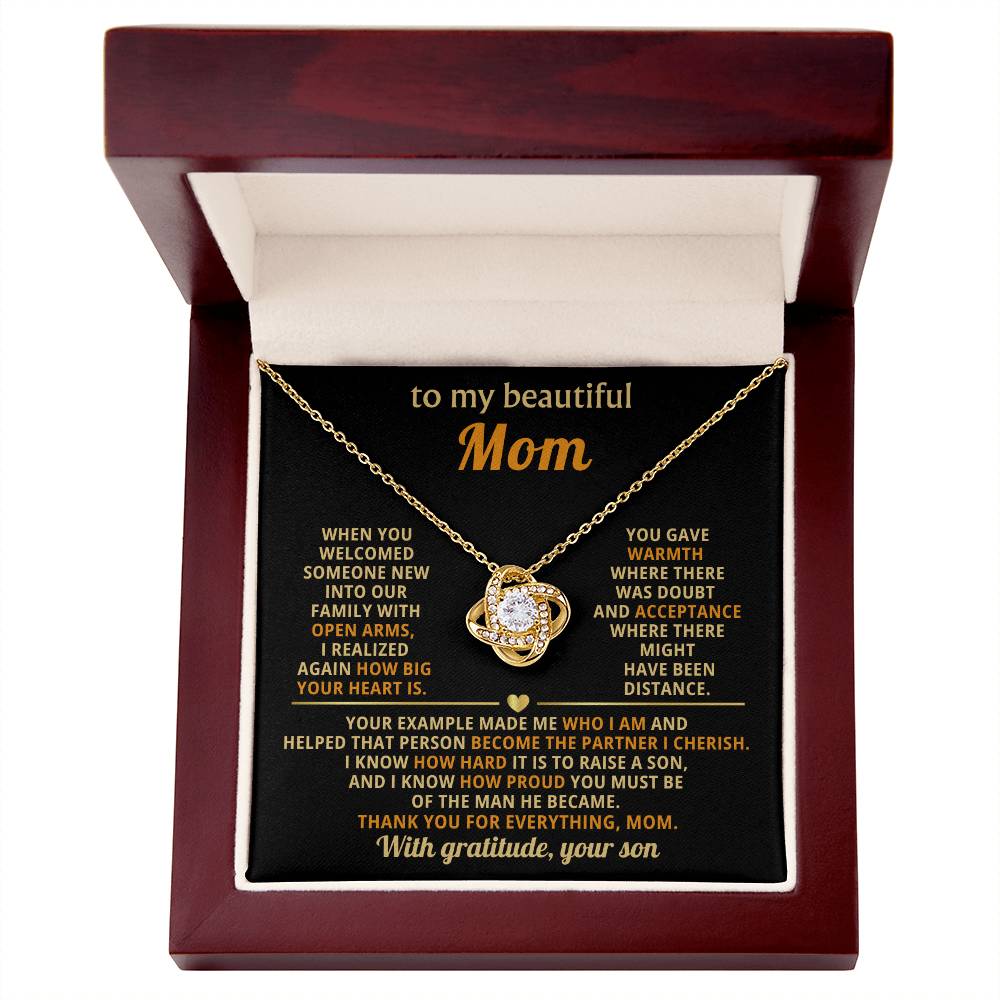 To My Mom, Your example made me who I am