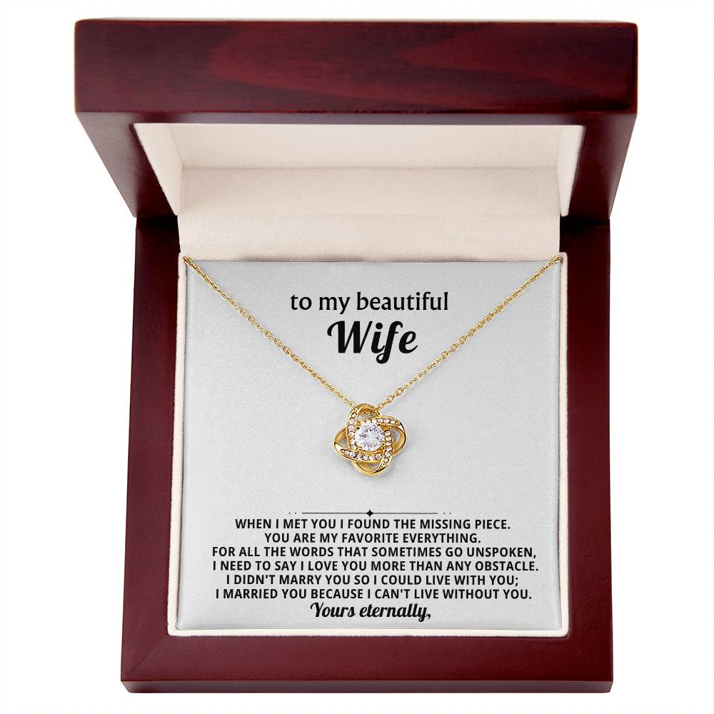 To my beautiful wife,You are my favorite everything