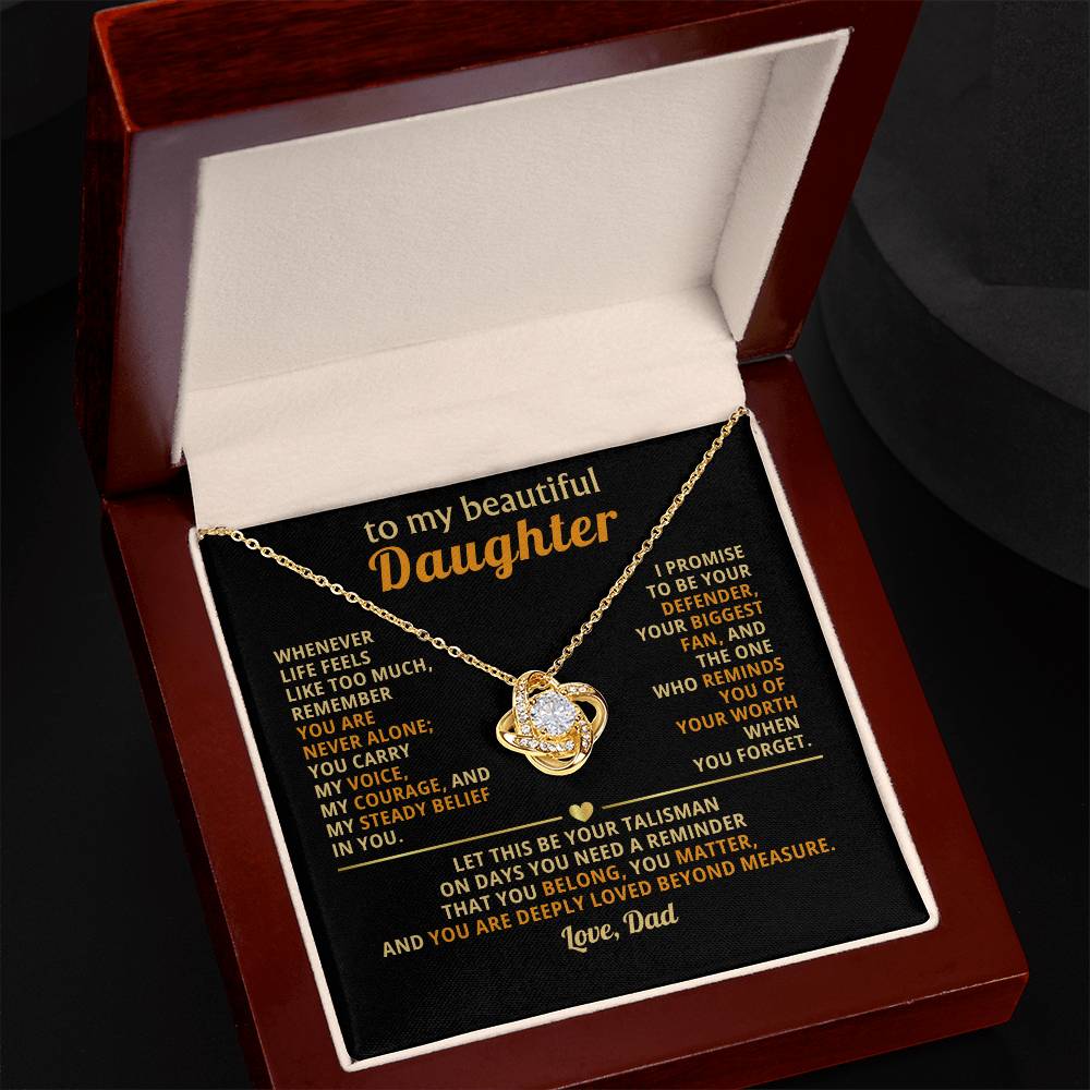 To my beautiful Daughter, I promise to be your defender, your biggest fan