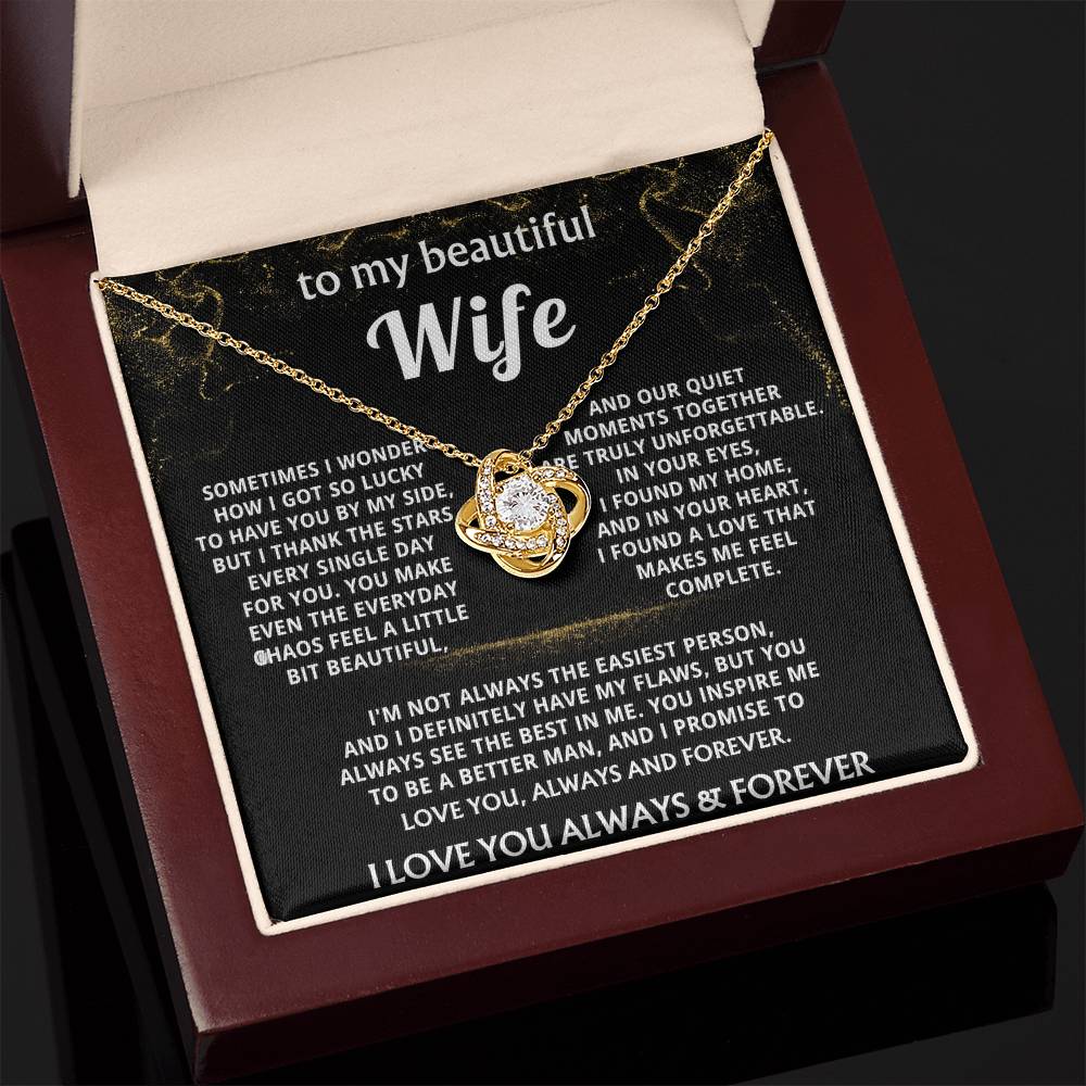 To My Wife, I found my home in your heart.