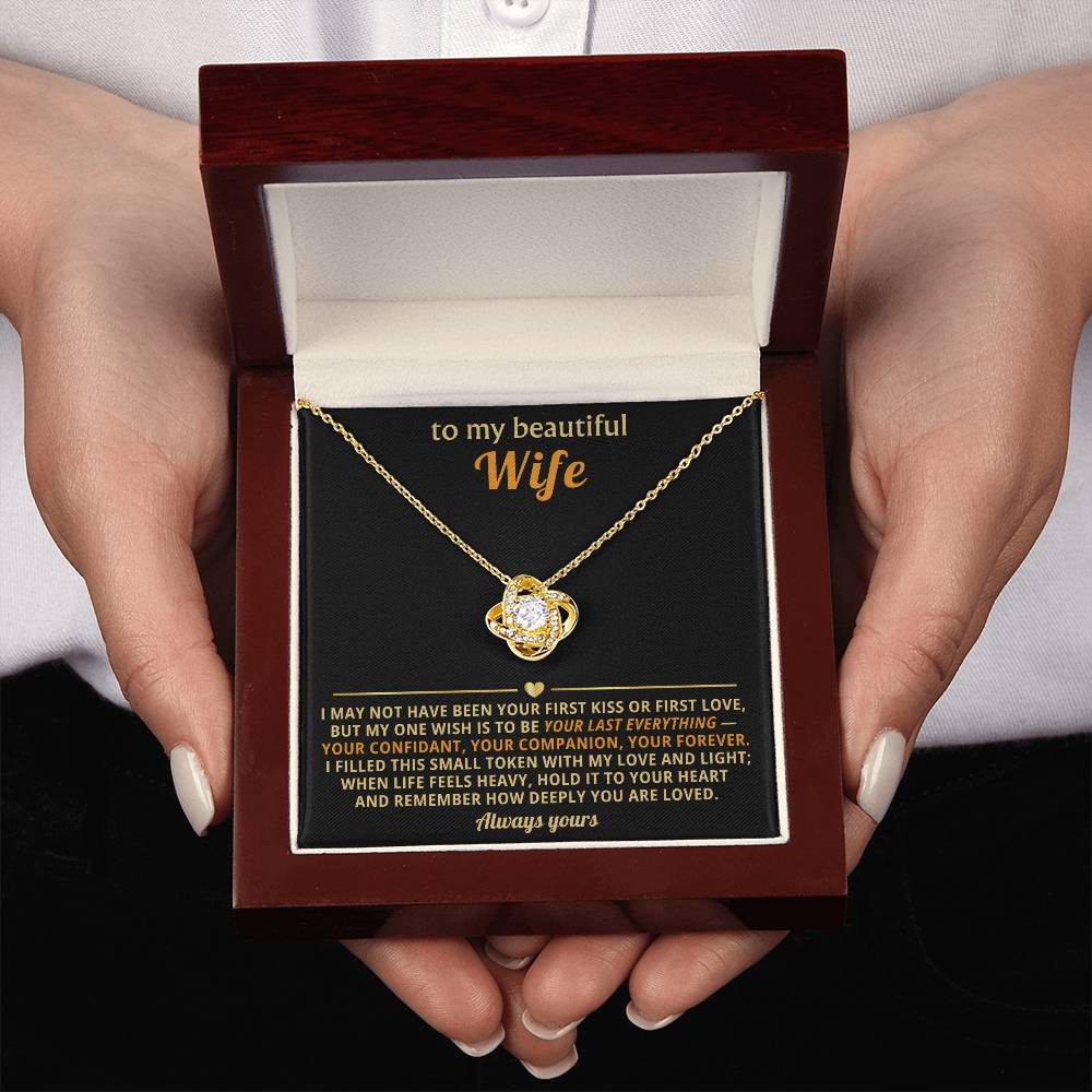 To my beautiful Wife, I filled this small token with my love and light