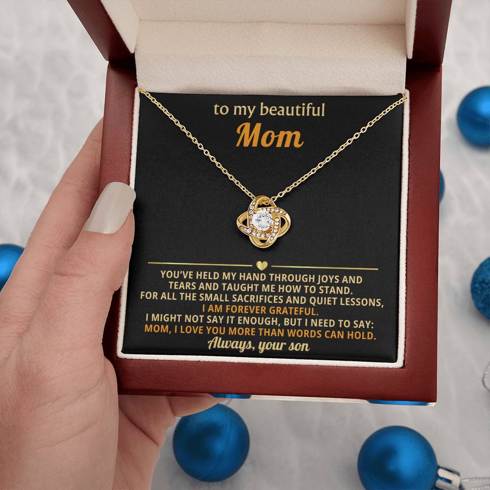 To my beautiful Mom, I love you more than words can hold.