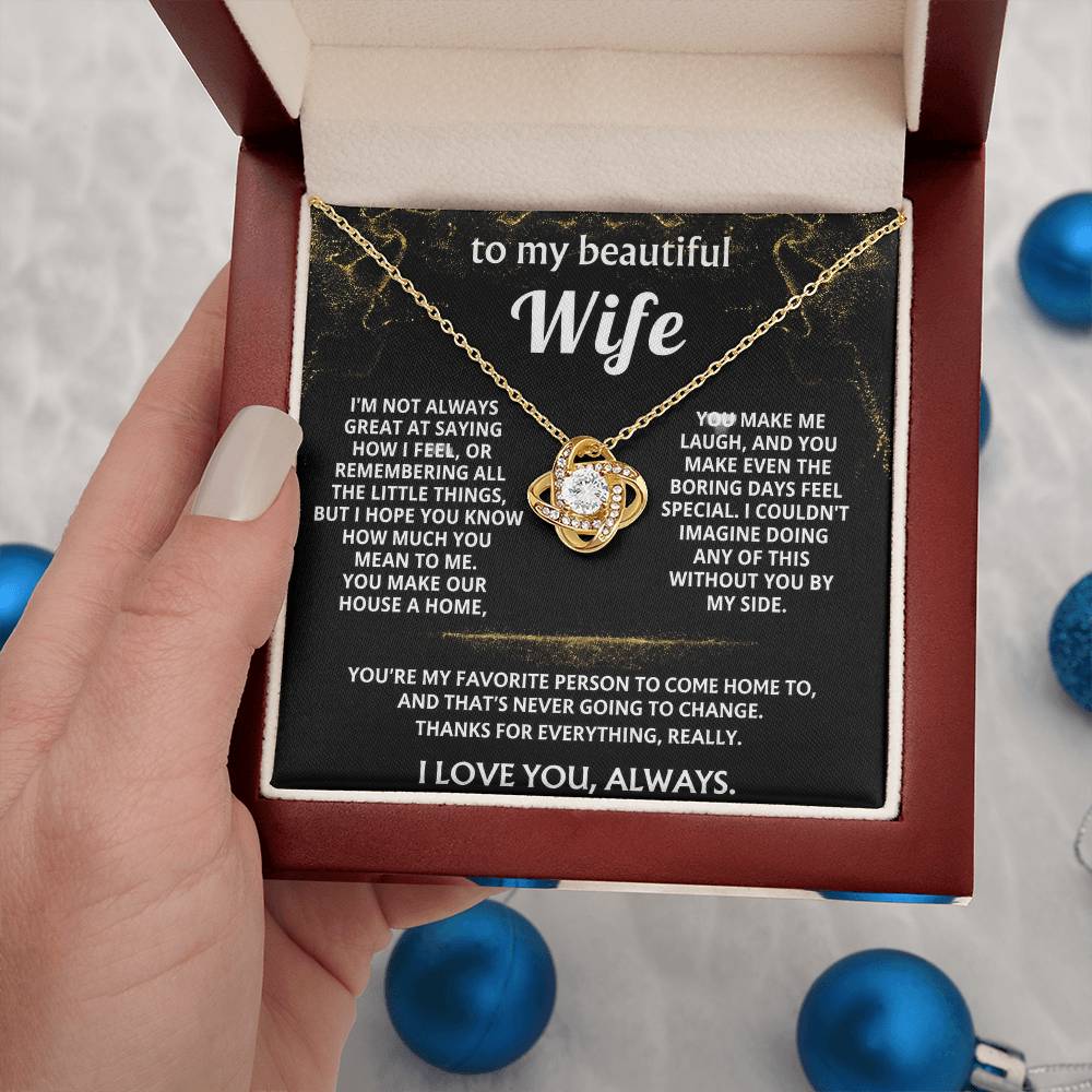 To My Wife, You make our life special every day.