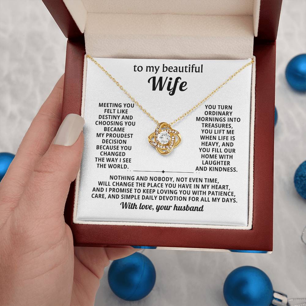 To my beautiful Wife, Meeting you felt like destiny and choosing you became my proudest decision