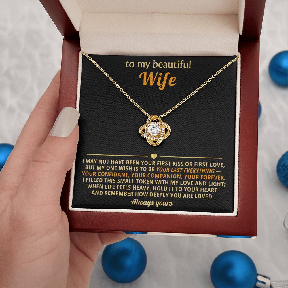 To my beautiful Wife, I filled this small token with my love and light