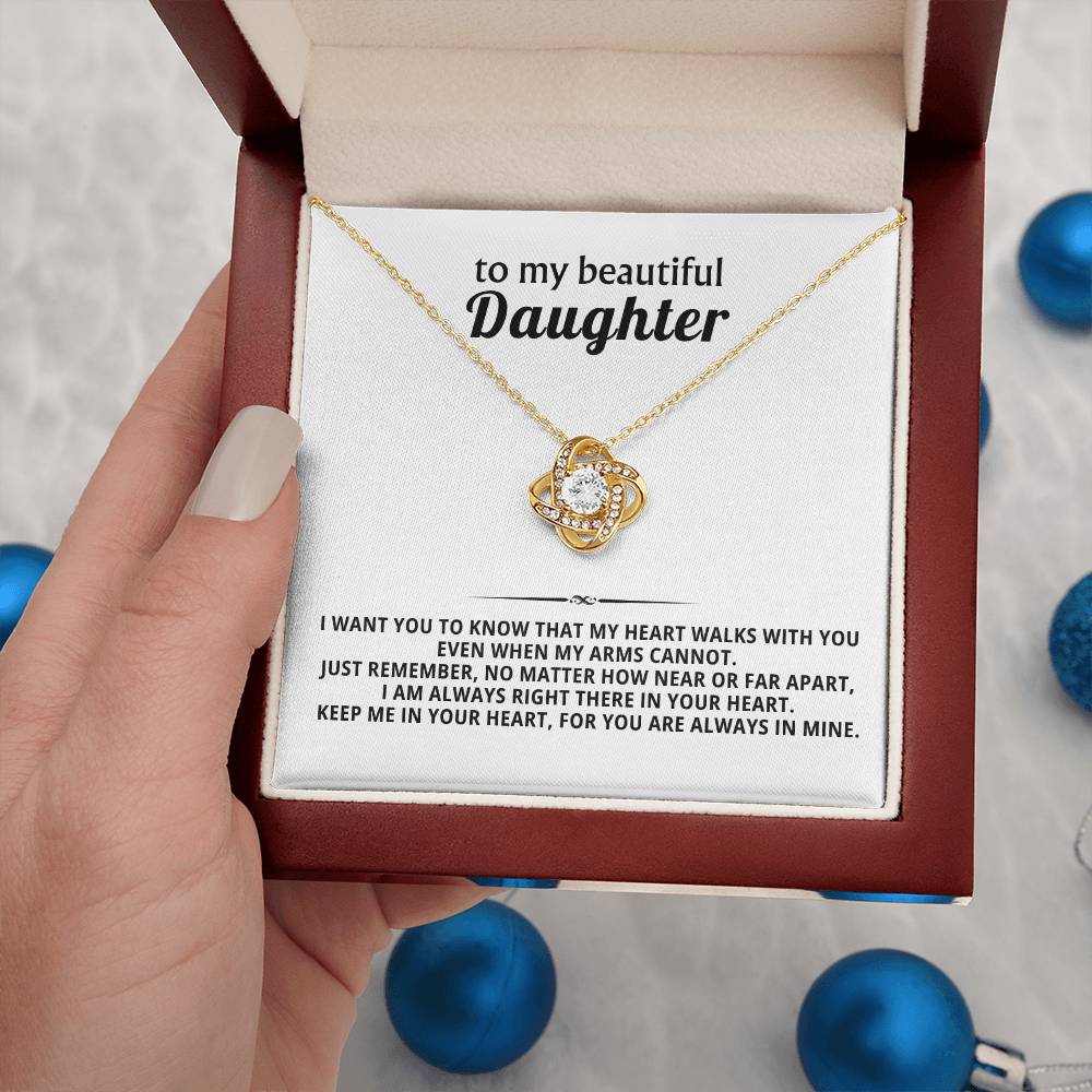 To my beautiful Daughter, Keep me in your heart, for you are always in mine.